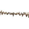 Freshwater pearl 1pkg1, baroque, 15 inch antique brown 10x8mm-35x13mm cultured image number 1