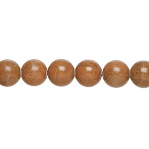 Tigerskin "jasper" 1pkg1, round bead natural 15 inch 7-9mm