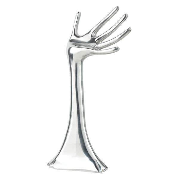 Display, aluminum, 14-3/4 x 5-1/2 x 4-1/2 inch hand. Sold individually. image number 0