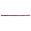 Freshwater pearl 1pkg1, semi-round, 15.5-16 inch cranberry 7-8mm cultured image number 1