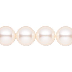 Pearl 100pk creamrose, Swarovski® 12mm round 5810