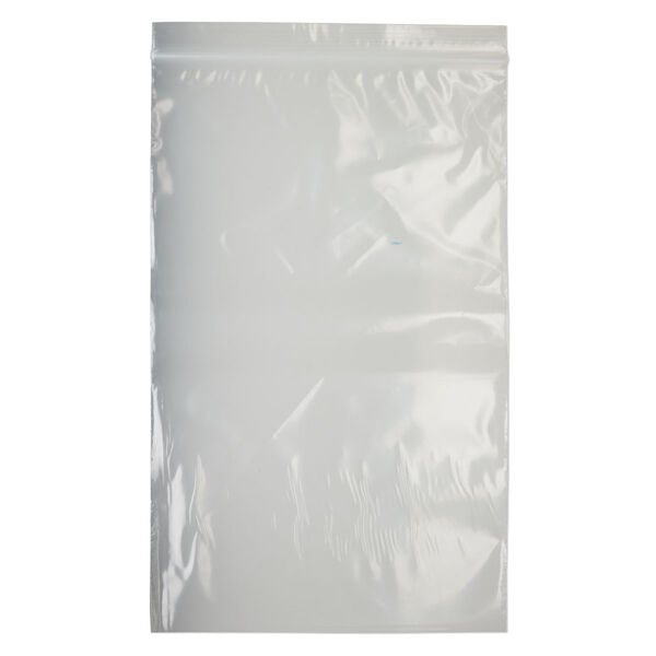 Bag, Tite-Lip™, plastic, clear, 4x7-inch top zip. Sold per pkg of 100. image number 1