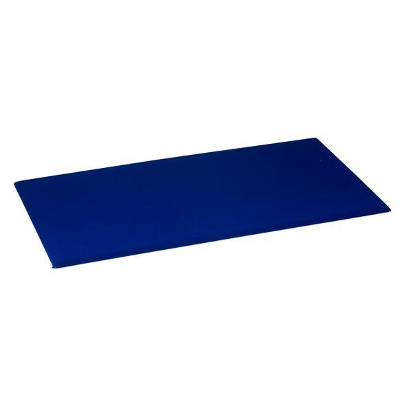 Tray insert, velveteen, royal blue, 14 x 7-3/4 inch pad. Sold individually. image number 1