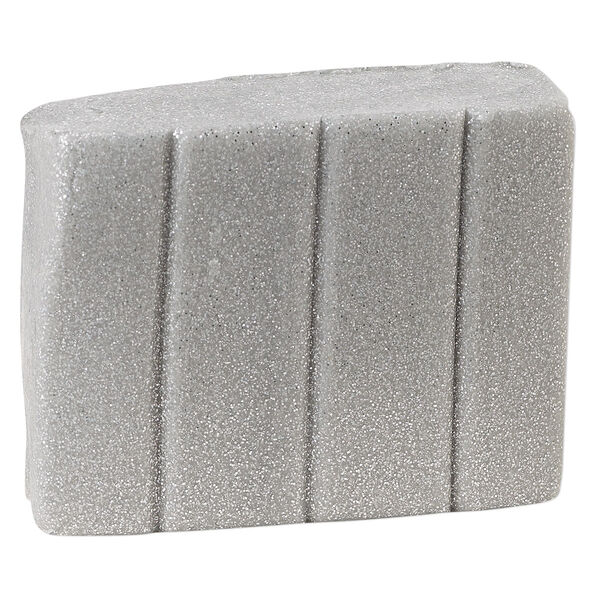 Polymer clay, Sculpey® PREMO, white gold glitter. Sold per 2-ounce bar. image number 0