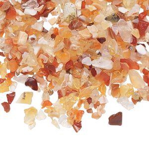 Fire opal 1pkg1, undrilled inlay chip natural 10g mini