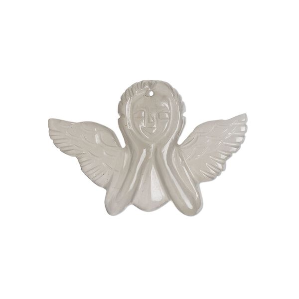 Gray moonstone 1pkg1, hand-cut top-drilled angel focal natural 29x19mm-31x21mm image number 0
