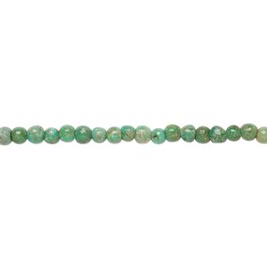 Turquoise 1pkg1, round bead 15.5-16 inch 2.5-3mm