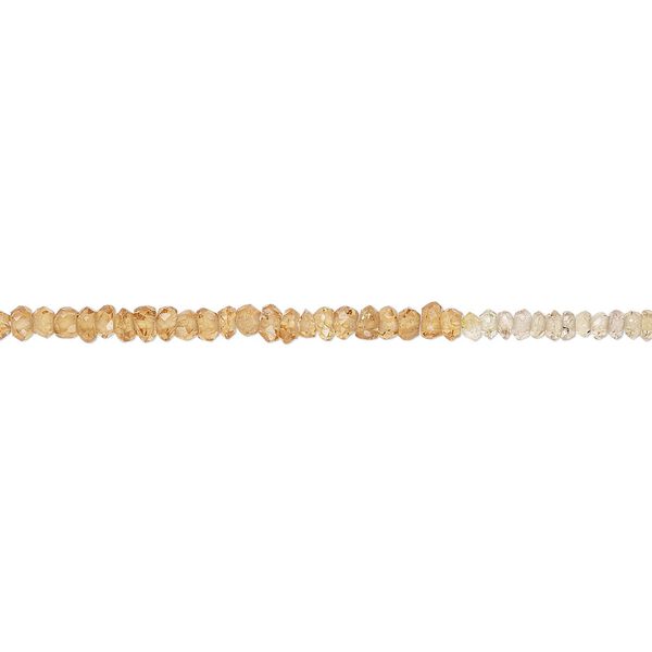 Multi-gemstone 1pkg1, hand-cut faceted rondelle bead 12 inch 2x1mm-3x2mm image number 0