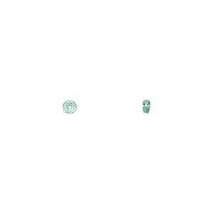Emerald 1pkg1, hand-cut rondelle bead 3x1mm-4x2mm