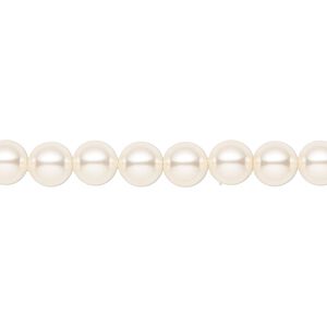 Pearl 500pk cream, Swarovski® 6mm round 5810