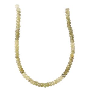 Grossularite garnet 1pkg1, hand-cut faceted rondelle bead natural 8 inch 4x2mm-5x3mm