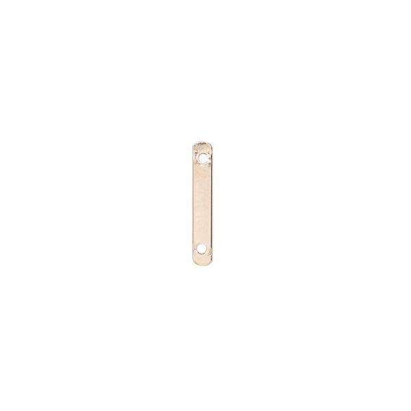 Link, 14Kt rose gold-filled, 13x2mm bar. Sold per pkg of 6. image number 0