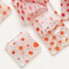 Millefiori glass 1pkg2oz, puffed square bead translucent multicolored 17-18mm image number 0