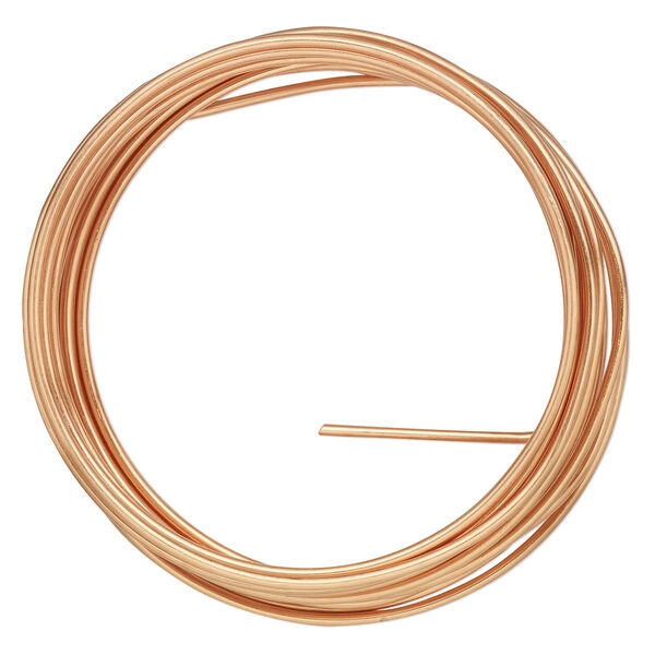 Wire, ParaWire™, copper, round, 14 gauge. Sold per 10-foot section. image number 0