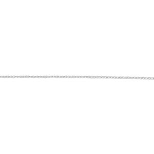 Chain 1pkg1 sterling silver cable, 0.8mm oval, Gossamer™ 5 foot unfinished