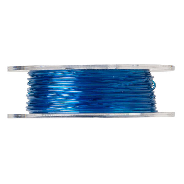 Powercord&reg; 1pkg1 no-fray elastic, turquoise, 1.0mm, 14-pound test, 25-meter spool. image number 1