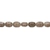 Brown marble 1pkg1, faceted puffed oval bead natural, 15.5-16 inch 28x20mm-31x22mm image number 1