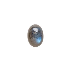 Labradorite 1pkg1, hand-cut calibrated oval cab natural 14x10mm