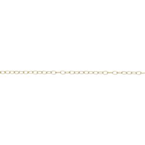 Chain 1pkg1 Gossamer™, 14Kt gold-filled, 1.2mm cable, 5 foot.