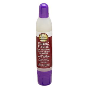 Adhesive 1pkg1, Aleene's® Fabric Fusion® dual-ended pen. Sold per 1.69 fl oz pen.