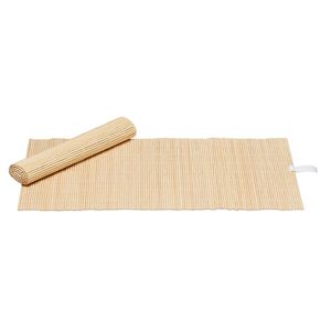 Display pad, bamboo (natural), 14 x 7-3/4 inch roll-up rectangle. Sold per pkg of 4.