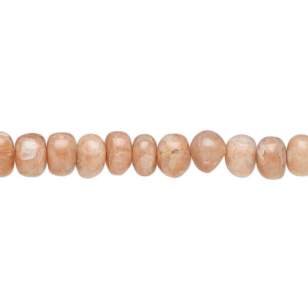 Rose jasper 1pkg1, hand-cut rondelle bead natural 14 inch 5x2mm-7x5mm image number 0