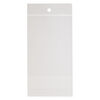 Bag, Clean-Vu®, plastic, clear, 4x3 inches with hole. Sold per pkg of 1,000. image number 1