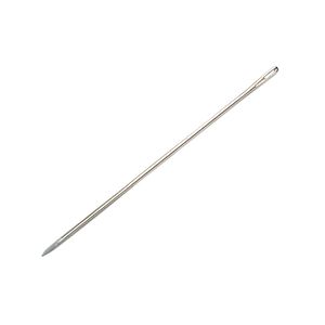 Needle, John James, nickel-plated steel, #4 with 0.97mm eye width, 1-1/2 inches. Sold per pkg of 25.