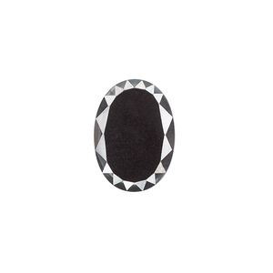 Hemalyke™ 1pkg1, calibrated faceted oval cab 18x13mm