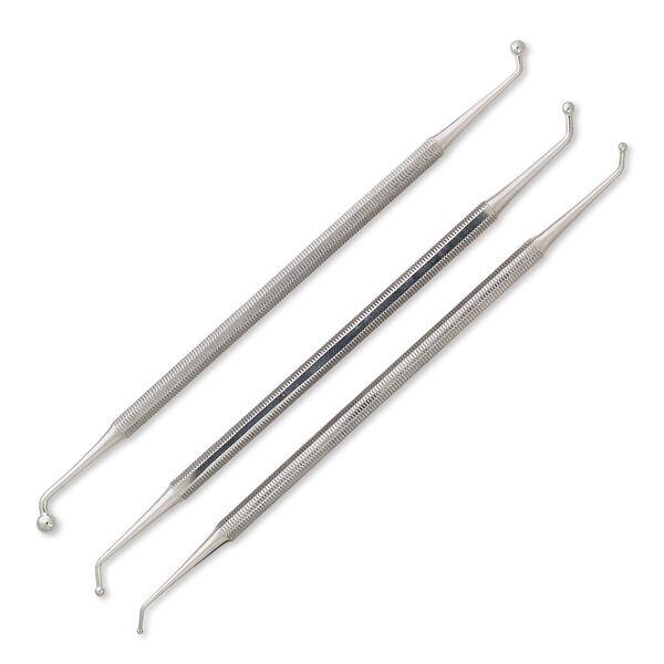 Burnisher, stainless steel, 6-1/2 inches. Sold per 3-piece set. image number 0