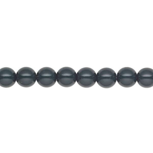 Pearl 25pk malachite green, Preciosa Czech crystal 6mm round image number 0