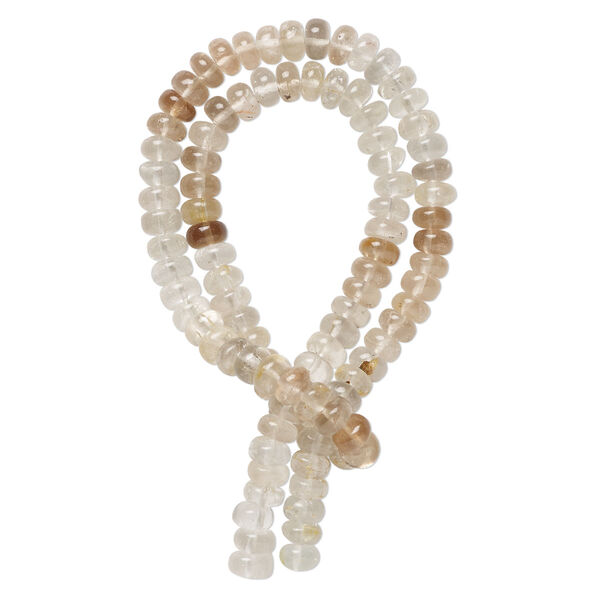 Multi-topaz 1pkg1, hand-cut rondelle bead 14 inch 5x4mm-6x5mm image number 0