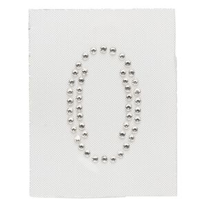 Iron-on transfer 1pk crystal clear, Preciosa Czech crystal 33.5x21mm "0"