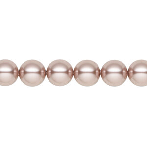Pearl 1pkg250 vintage rose, Swarovski&reg;, 8mm round 5810