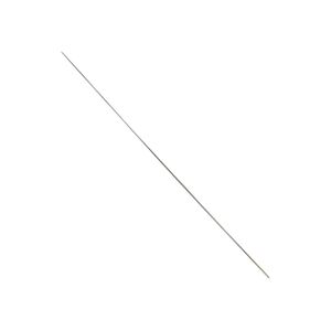 Needle, Beadalon®, stainless steel, pkg/4, 4-1/2 inches, fine, 0.41mm width, big-eye.