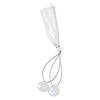 Bead, rainbow moonstone (natural), 14x14mm hand-cut top-drilled puffed teardrop, B grade, Mohs hardness 6 to 6-1/2. Sold per pkg of 2. image number 1