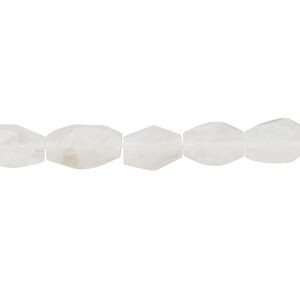 Rainbow moonstone 1pkg1, faceted oval bead natural, 15.5-16 inch 8x5mm-11x8mm