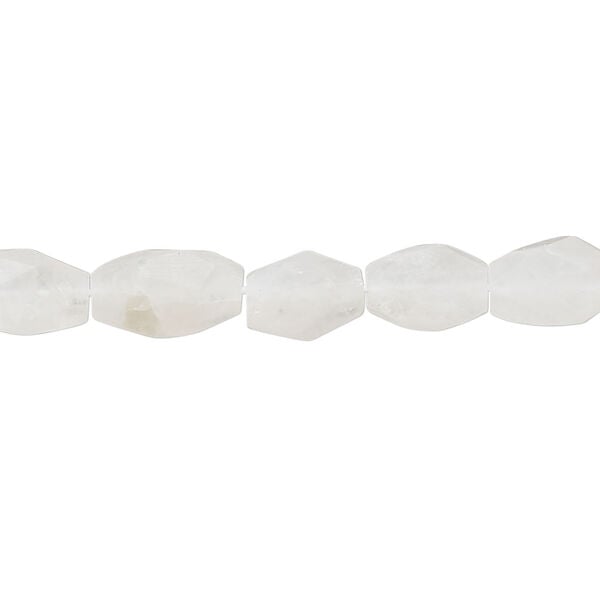 Rainbow moonstone 1pkg1, faceted oval bead natural, 15.5-16 inch 8x5mm-11x8mm image number 0