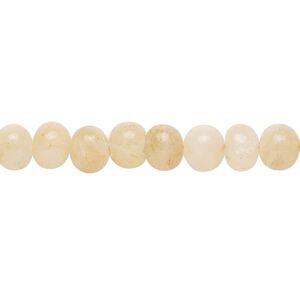 Golden "jade" 1pkg1, hand-cut rondelle bead natural 14 inch 6x5mm-7x6mm