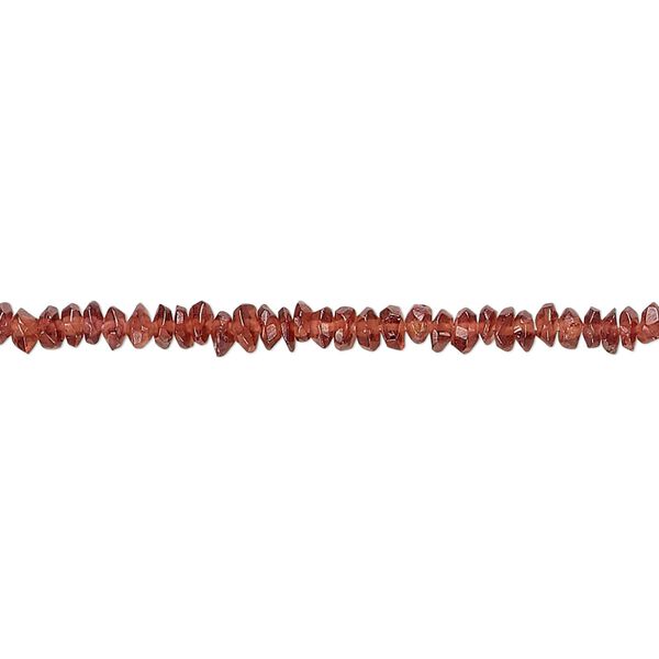 Pyrope garnet 1pkg1, hand-cut faceted saucer bead 14 inch 2x1mm-3x2mm image number 0