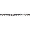 Desert pink marble 1pkg1, puffed teardrop bead natural, 15 inch 18x14mm-20x16mm image number 1