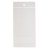 Bag, Clean-Vu®, plastic, clear, 4x3 inches with hole. Sold per pkg of 100. image number 1