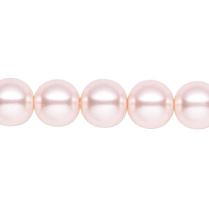 Pearl 1pk rosaline, Celestial Crystal® 10mm round 15.5-16 inch