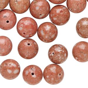 Multi-gemstone / mother-of-pearl shell / resin 1pkg1, round bead 4 oz 8-14mm