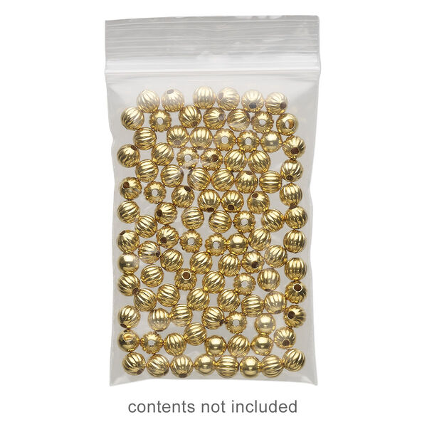 Bag, Tite-Lip™, anti-tarnish plastic, transparent clear, 2x3-inch top zip. Sold per pkg of 1,000. image number 0