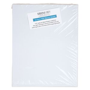 Supply, Sabrina Frey™, medium-density fiberboard, 10x8 inches. Sold per pkg of 10.