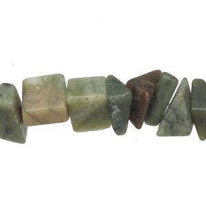 Saguaro "jasper" 1pkg1, chip bead natural 15 inch large