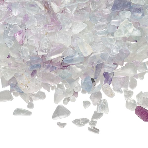 Rainbow fluorite 1pkg1, undrilled inlay chip natural 1 lb mini image number 0