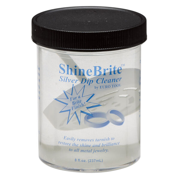 Cleaner, Shine Brite™, pkg/8-ounce jar, clear. image number 0