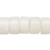 Mountain "jade" 1pkg1, matte double-drilled half-round bead natural, 15 inch 15x9mm-15x10mm image number 0